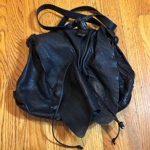 Carlos Falchi Vintage leather flap crossbody
